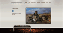 Desktop Screenshot of donnagrossman.com